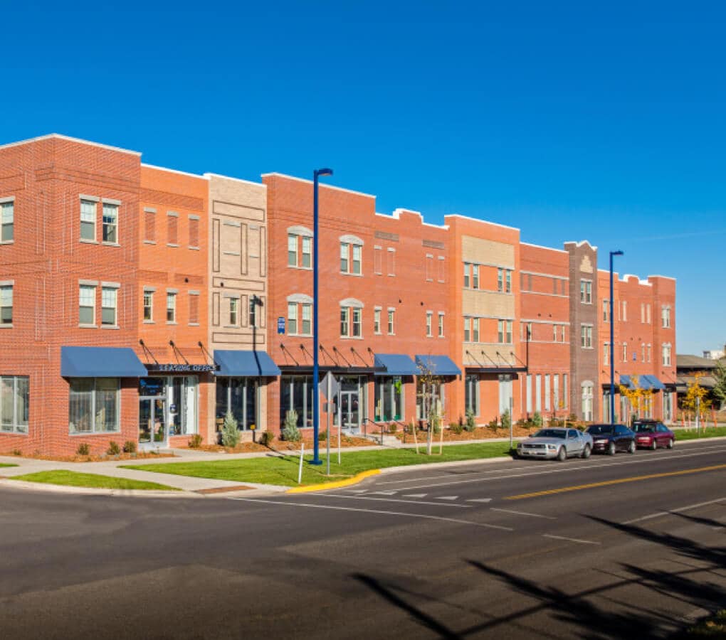 Exterior Stadium View Apartments in Bozeman, MT