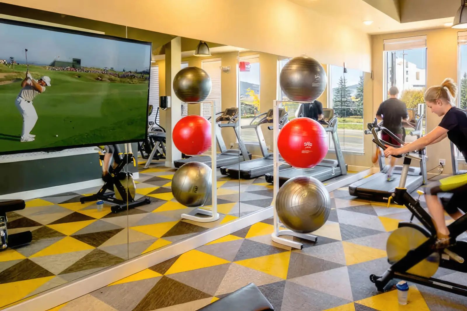Gym at Stadium View Apartments Bozeman, Student housing in Bozeman, MT